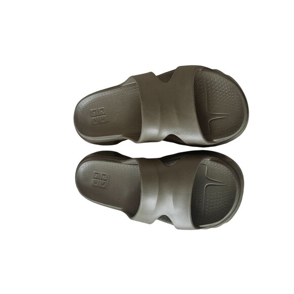 GIVENCHY Olive Green Marshmallow Slides Sandals Size 41 / 11 - Picture 11 of 11